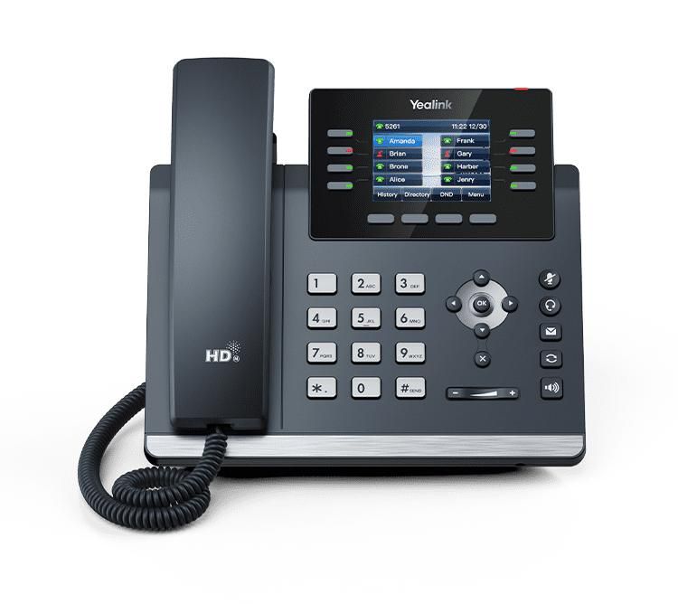 Ip Phone Grey 8 Lines Lcd