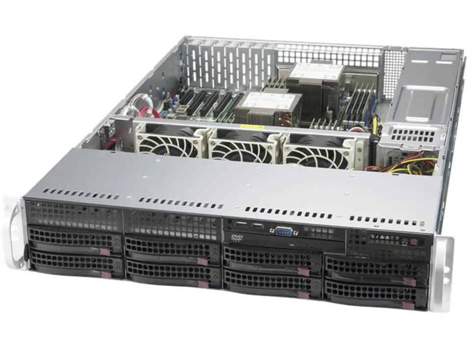 2U 8 Bay Server - 620P-TR, 