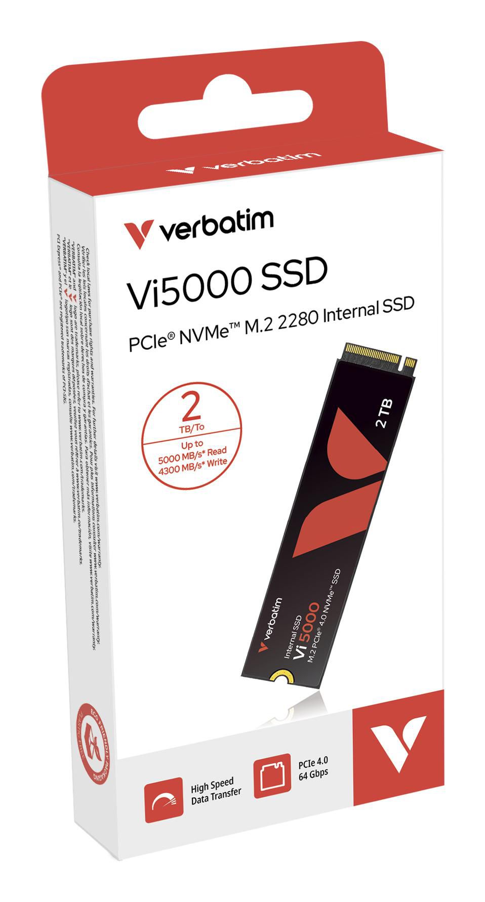 VI5000 PCIE4 NVME M.2 SSD 2TB - 31827