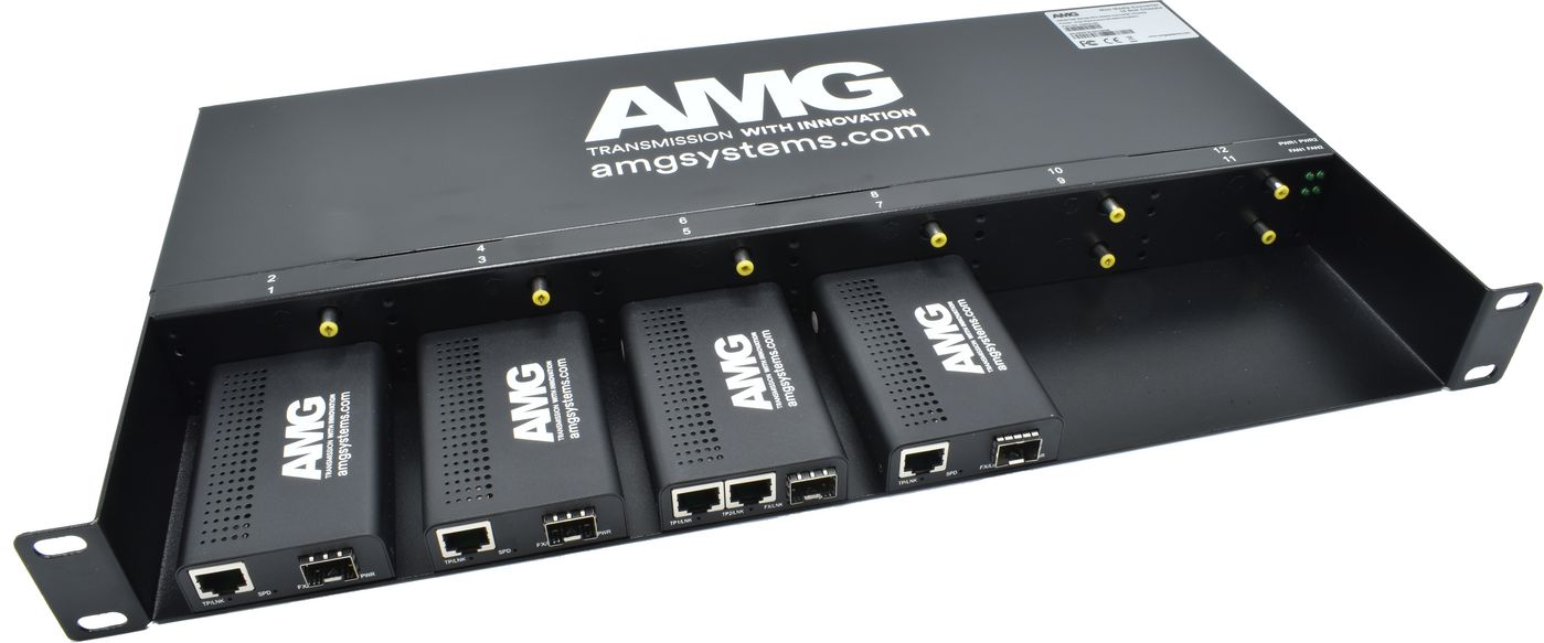 12 slot rack chassis 19inch