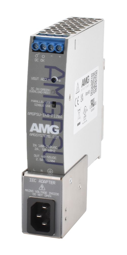 52 VDC, 120W (2.3A)