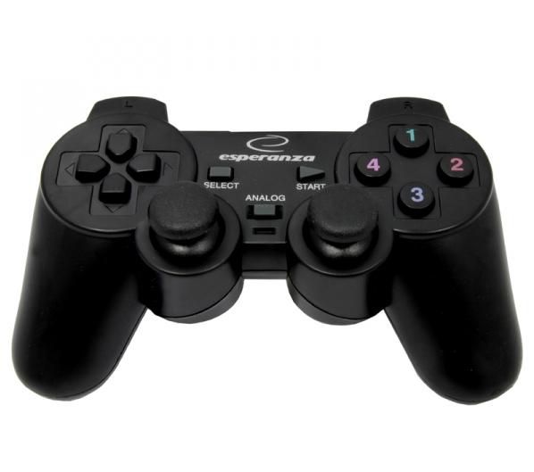 Gaming Controller Black Usb