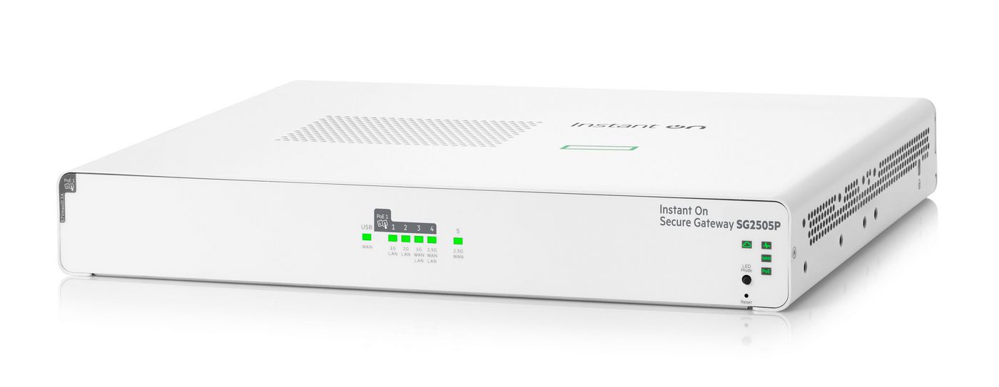 Hewlett Packard Enterprise HPE Networking Instant On SG2505P Gateway 5porte