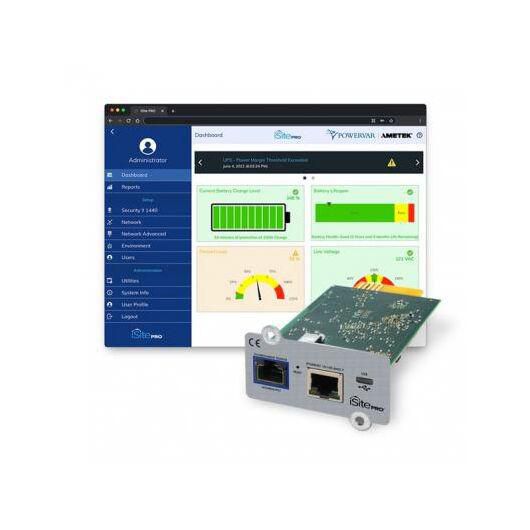 Network card for 1 - 6 kVA