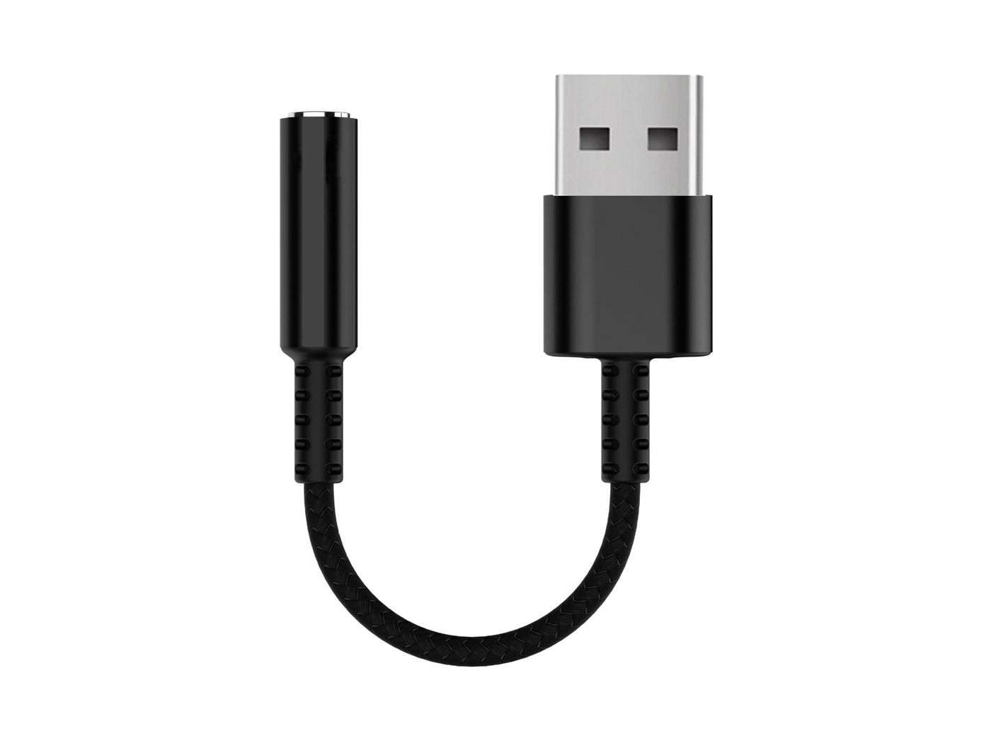 Audio Cable 0.15 M 3.5Mm Usb