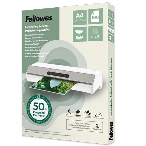 FELLOWES Pochettes de plastification A4 - 100143435