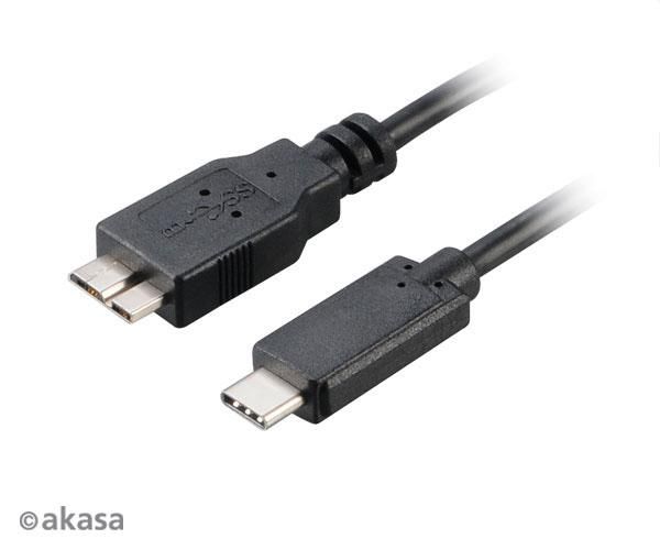 C/Micro-B, 1M Usb Cable Usb - AK-CBUB29-10BK