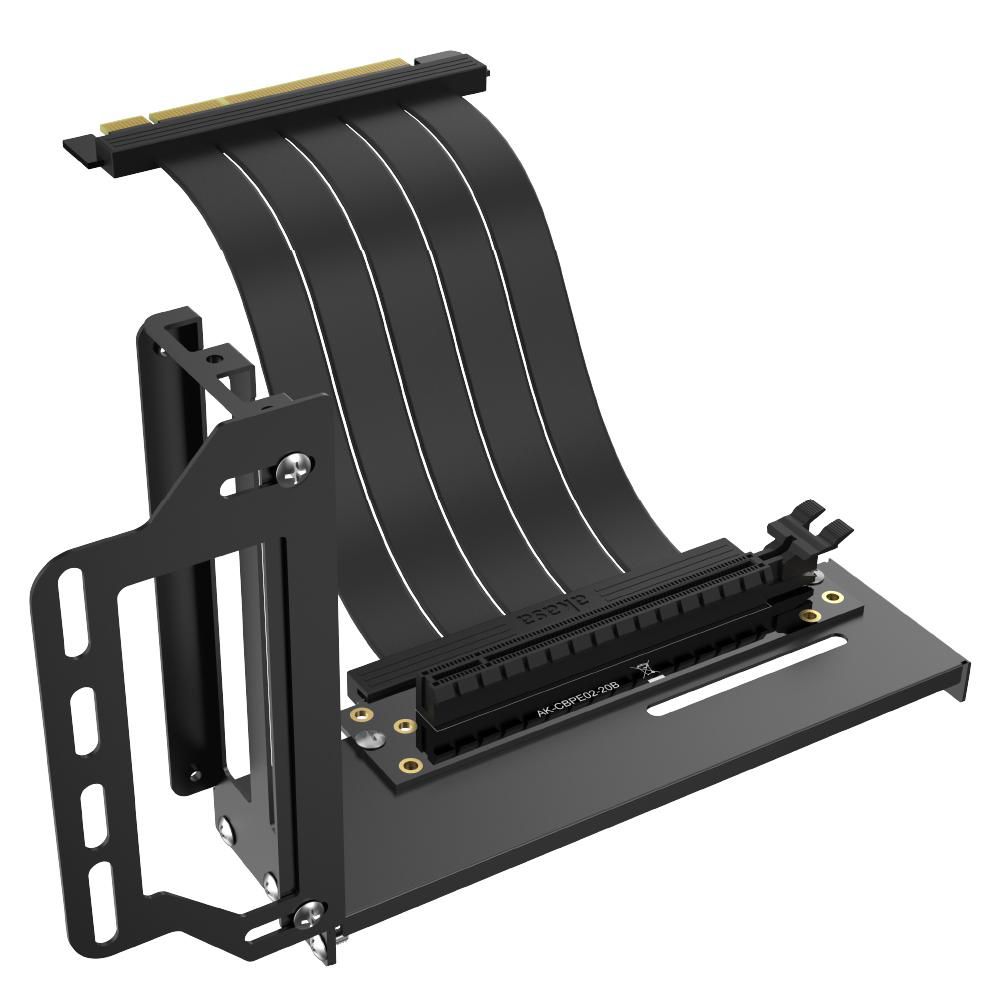 Riser Black Pro, Vertical Gpu - AK-CBPE02-20B