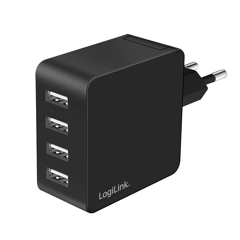 Logilink Mobile Device Charger Universal Black AC Fast