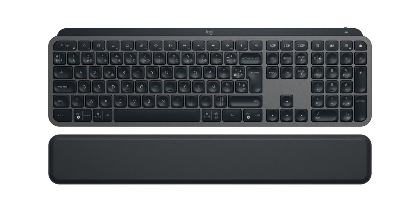 LOGI MX Keys S - GRAPHITE - (FRA) - BT - 920-011570