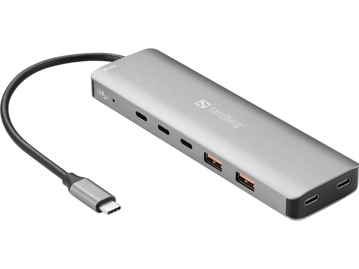USB-C to 5 x USB-C + 2 x