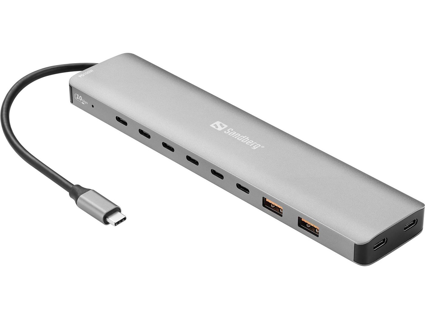 USB-C to 8 x USB-C + 2xUSB-A