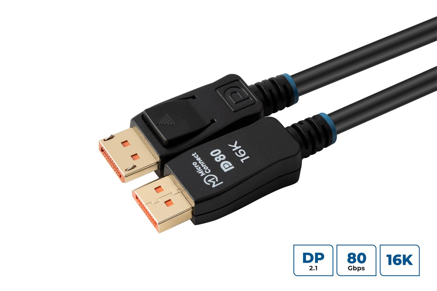 16K DisplayPort 2.1 80Gbps