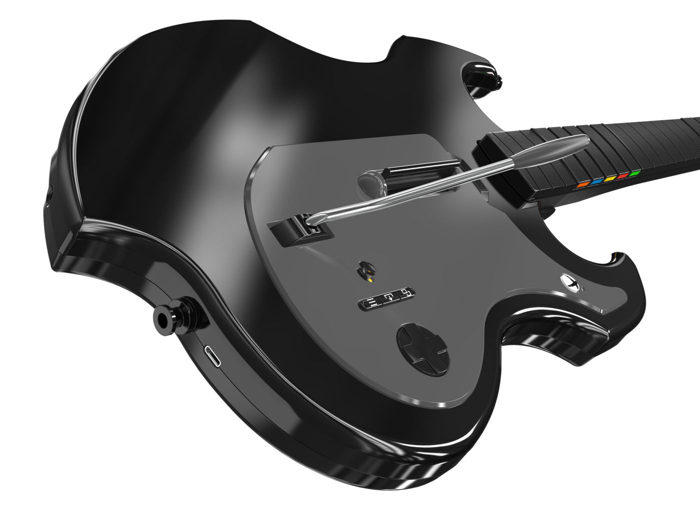 Riffmaster Black, Grey Guitar - 049-034-BK