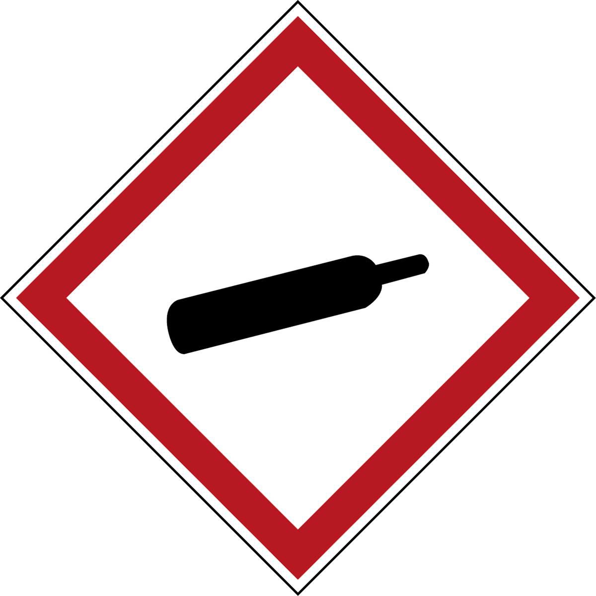 GHS Symbol - Compressed Gas