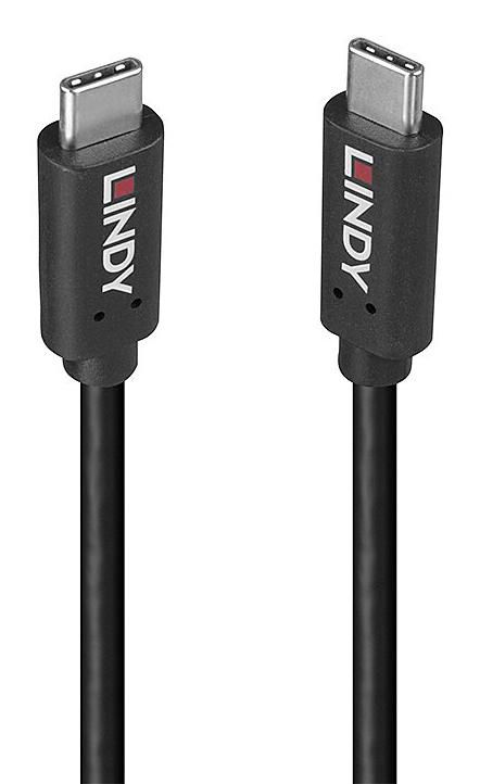 LINDY 1m USB 3.2 Type C Cable 20Gbps - 36976