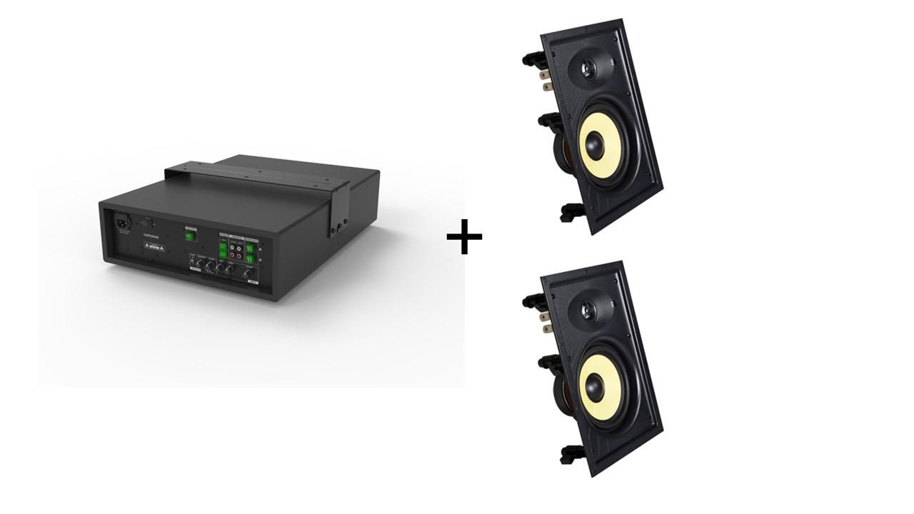 Audiopack Subwoofer + 2 x Pro