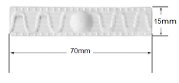 RFID, Tag, Nylon, 70x15mm - 76T7015WTAG-96
