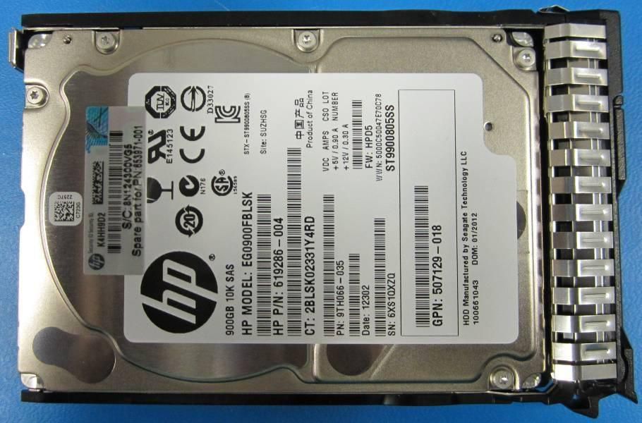 900GB 10K 6Gb/s SFF SAS