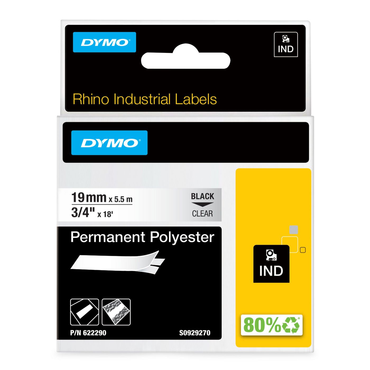 RHINO TAPE POYESTER 19MM/5.5MM