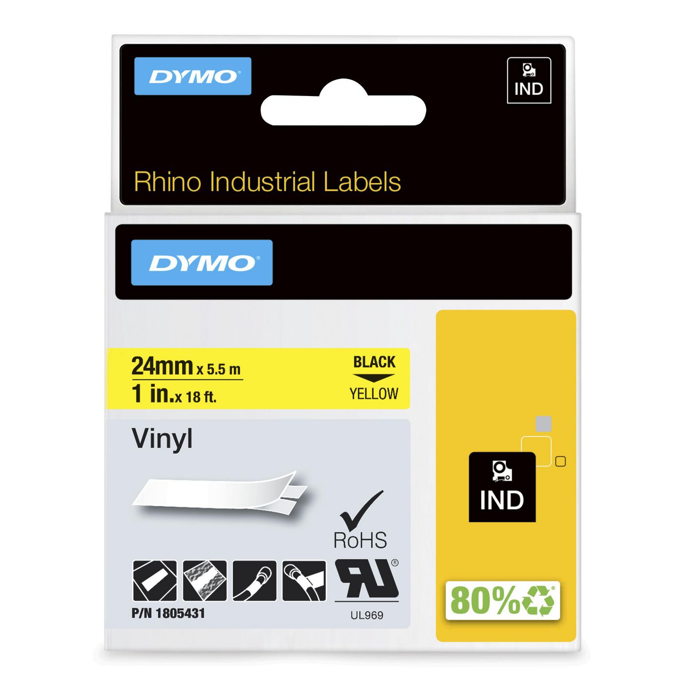RHINO BAND IND VINYL 24MM/5.5M
