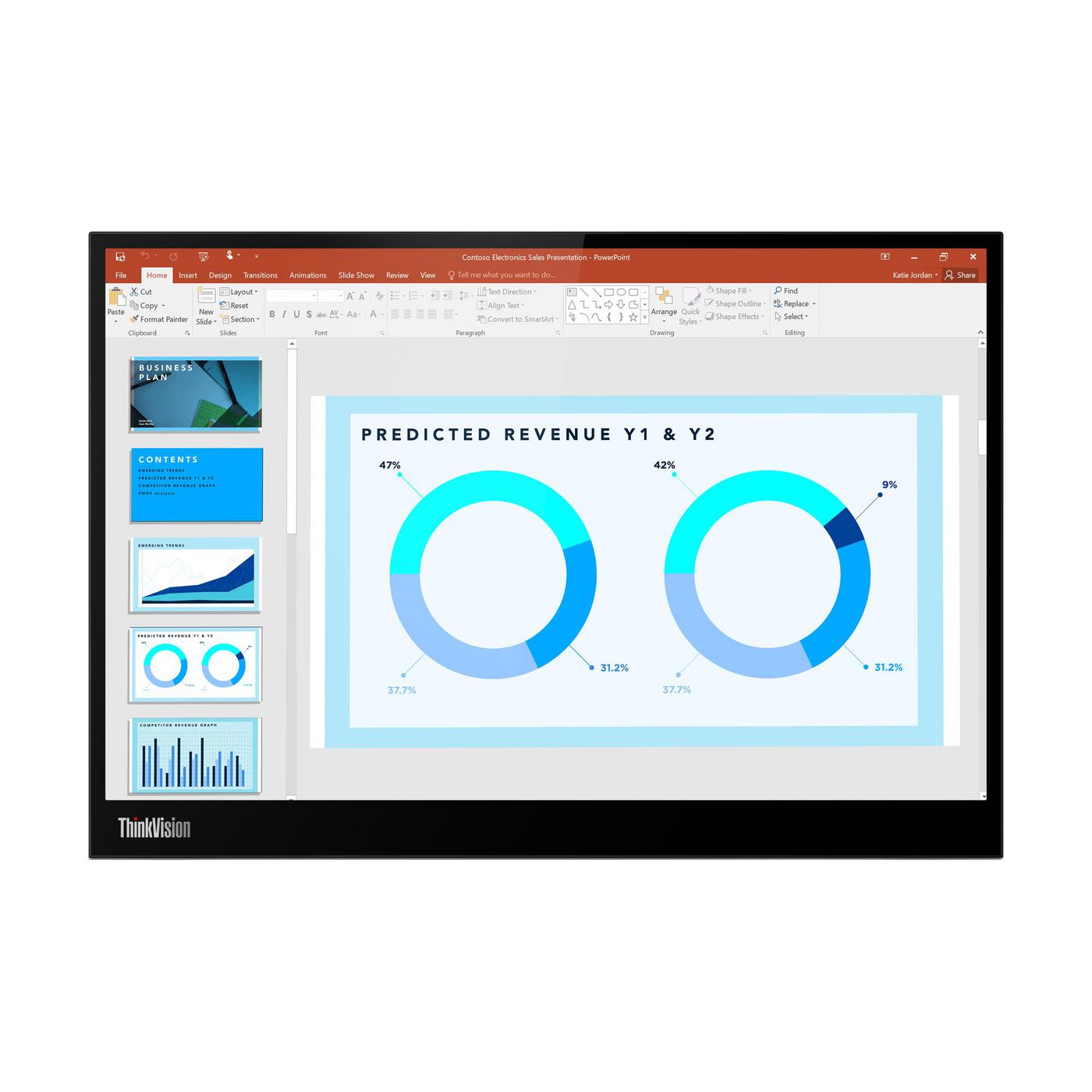 Thinkvision M14D 35.6 Cm