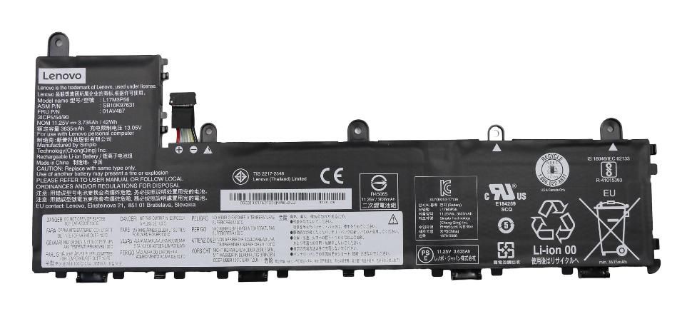 3.735AH Lithium-Ion battery - 01AV487