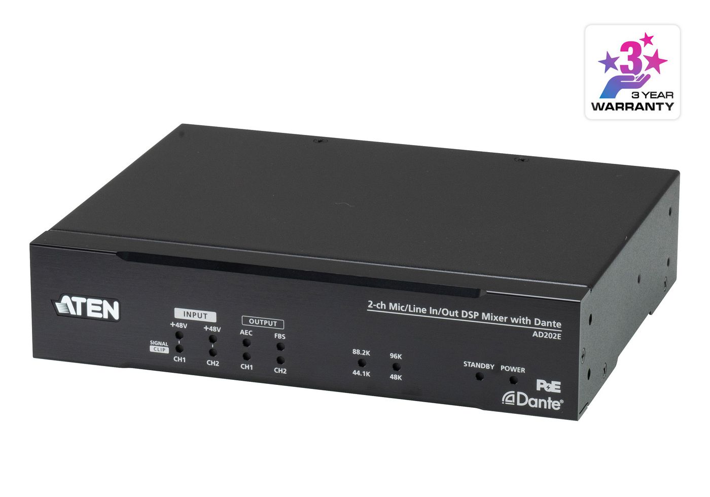 DSP Mixer with 2-ch Mic-Line - AD202E-AT