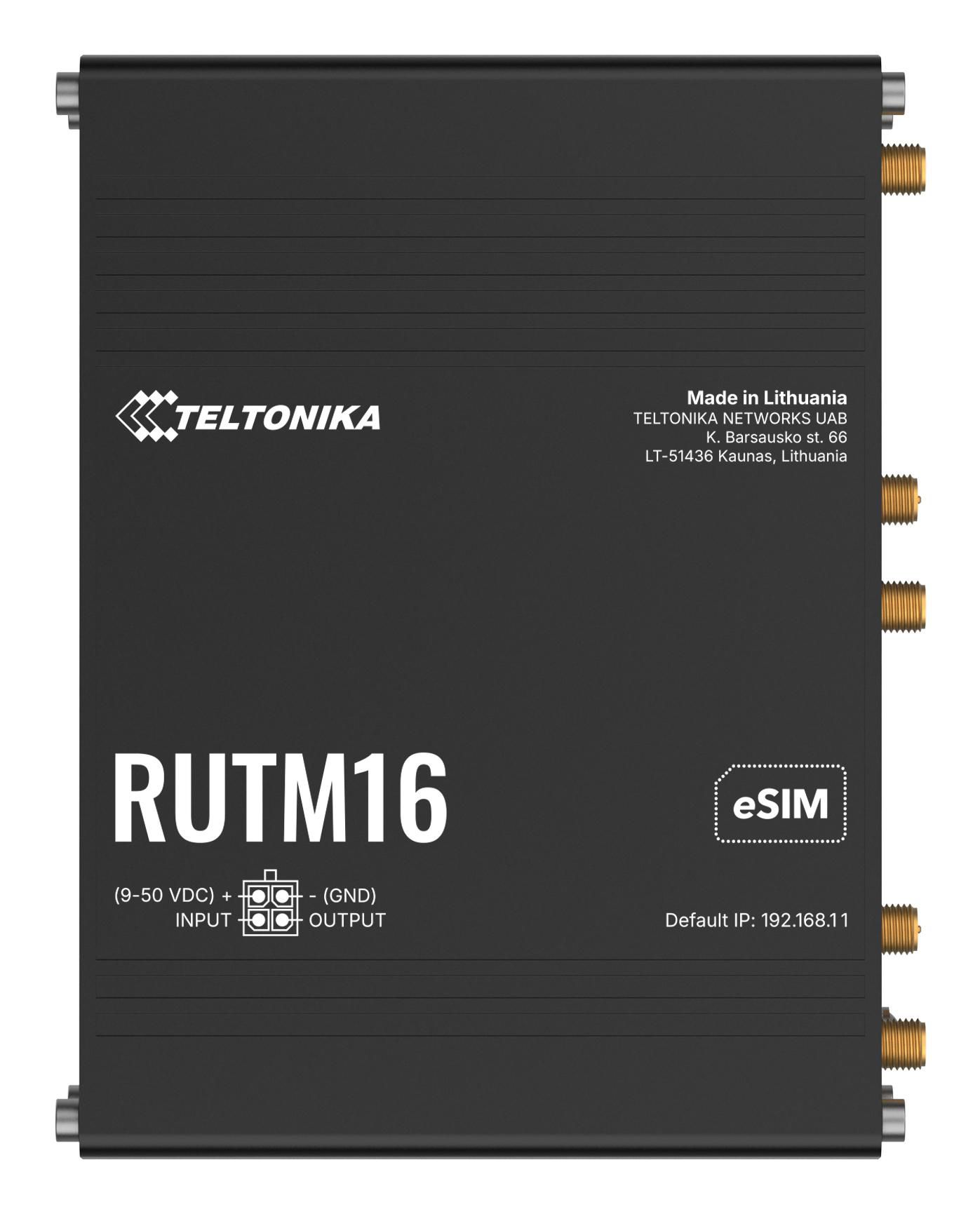 RUTM16 (Global, EU PSU) 4G