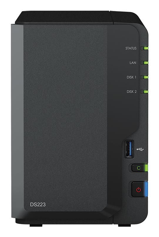 Diskstation Ds223 Nas Mini - DS223/8T/2X4T