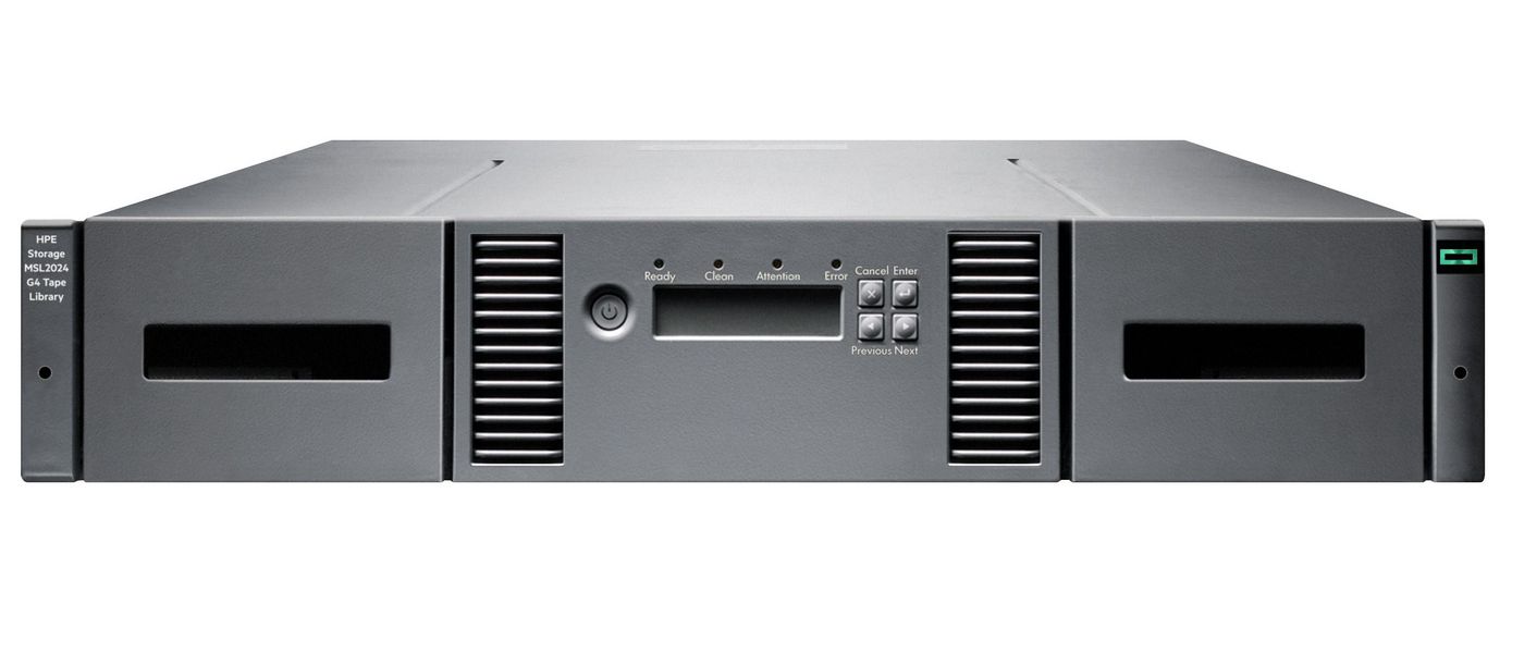 HPE Stge MSL2024 Gen4 0-drive 24-slot - AK379B
