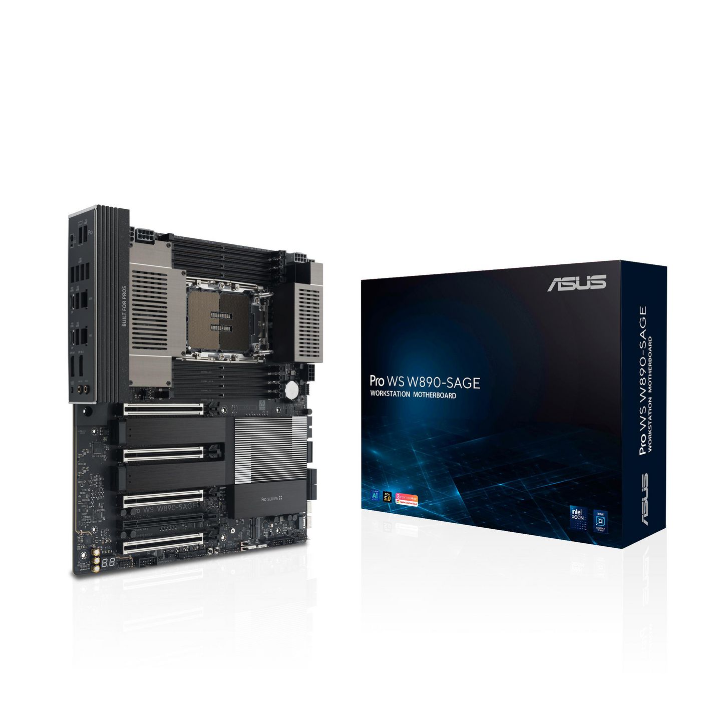 ASUS PRO WS W890-SAGE LGA4710-2 EEB MB - 90MB1MW0-M0EAY0