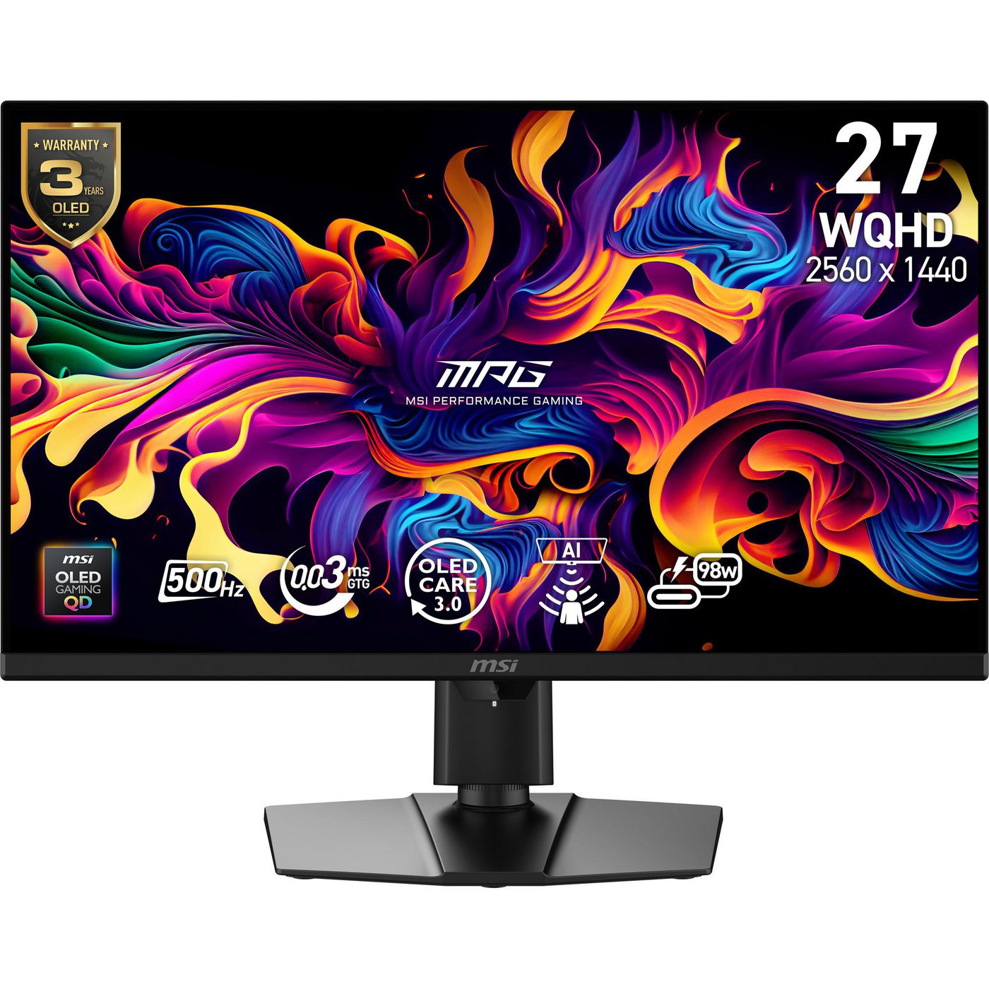 Mpg 271Qrde Qd-Oled X50 - 9S6-3CF49T-002