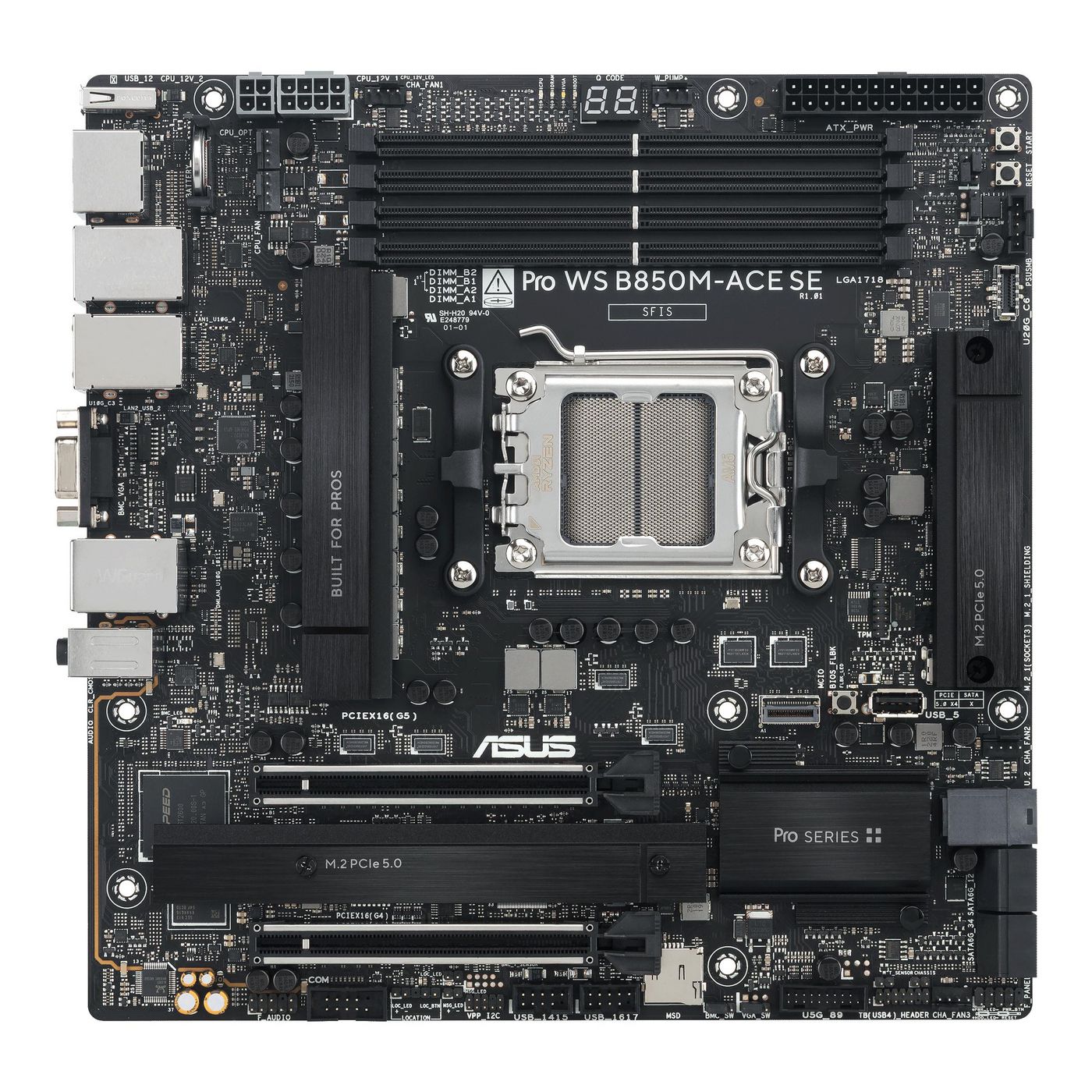 ASUS Pro WS B850M-ACE SE AM5 AMD MB - 90MB1MN0-M0EAY0
