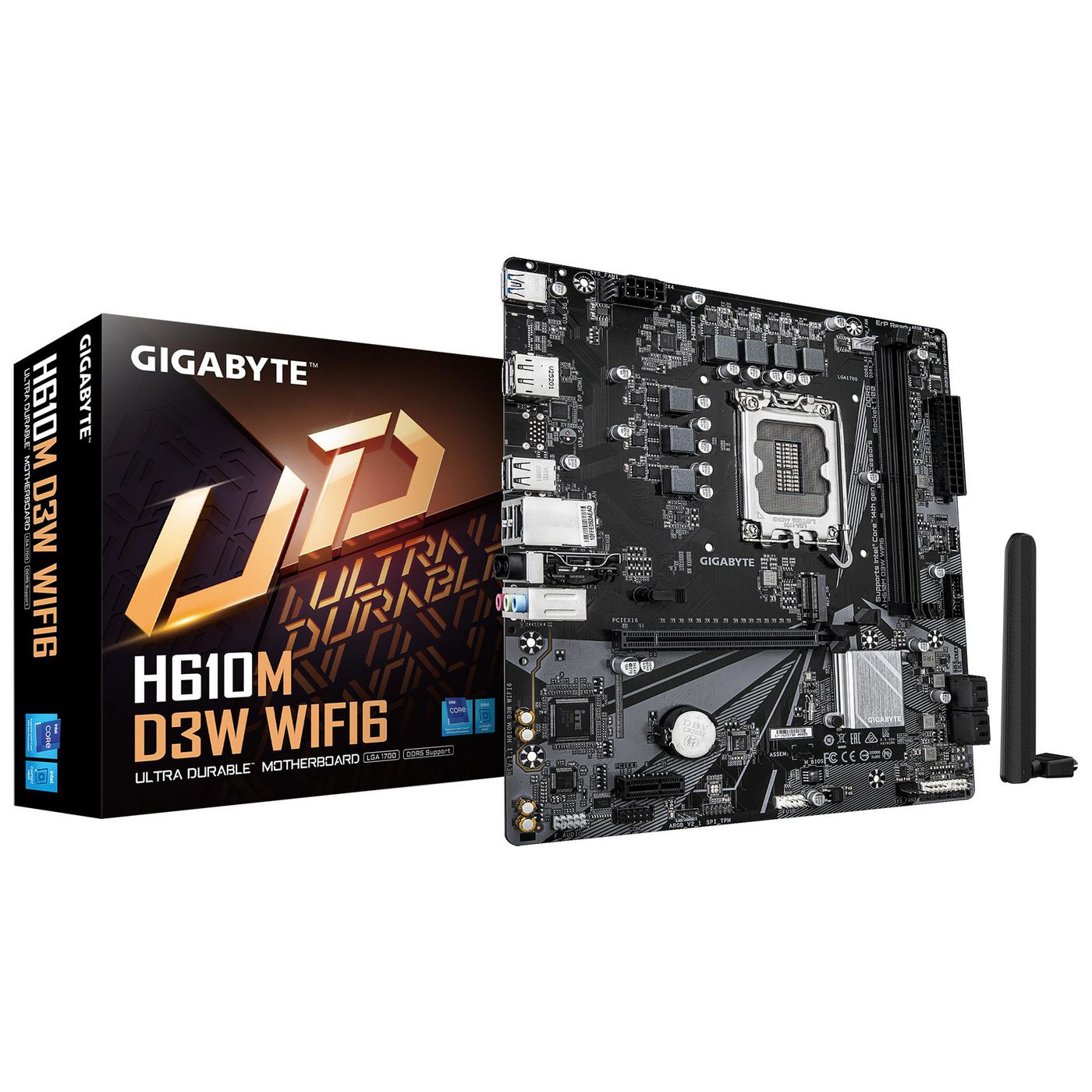 H610M D3W Wifi6 Motherboard - - H610M D3W WF6