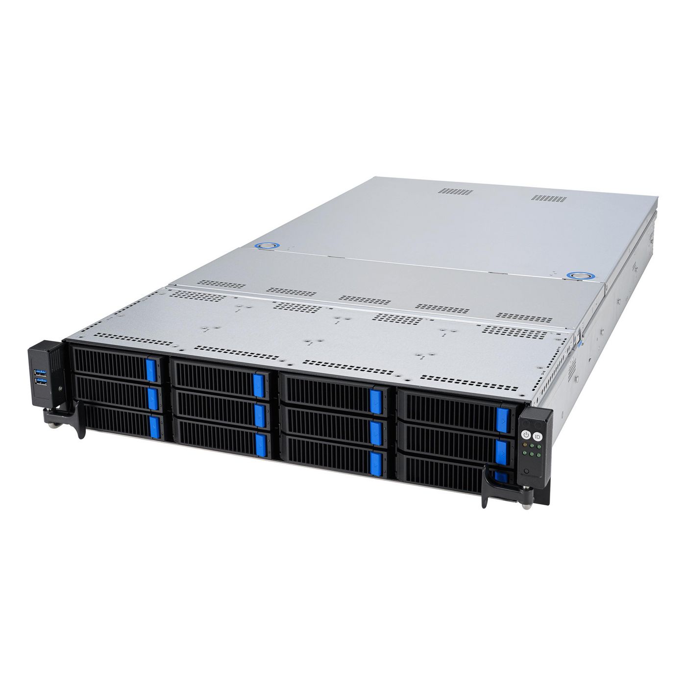 RS521A-E12RS12U/1G/1.6kW/12NVMe/FAN/GPU - 90SF03X1-M000C0