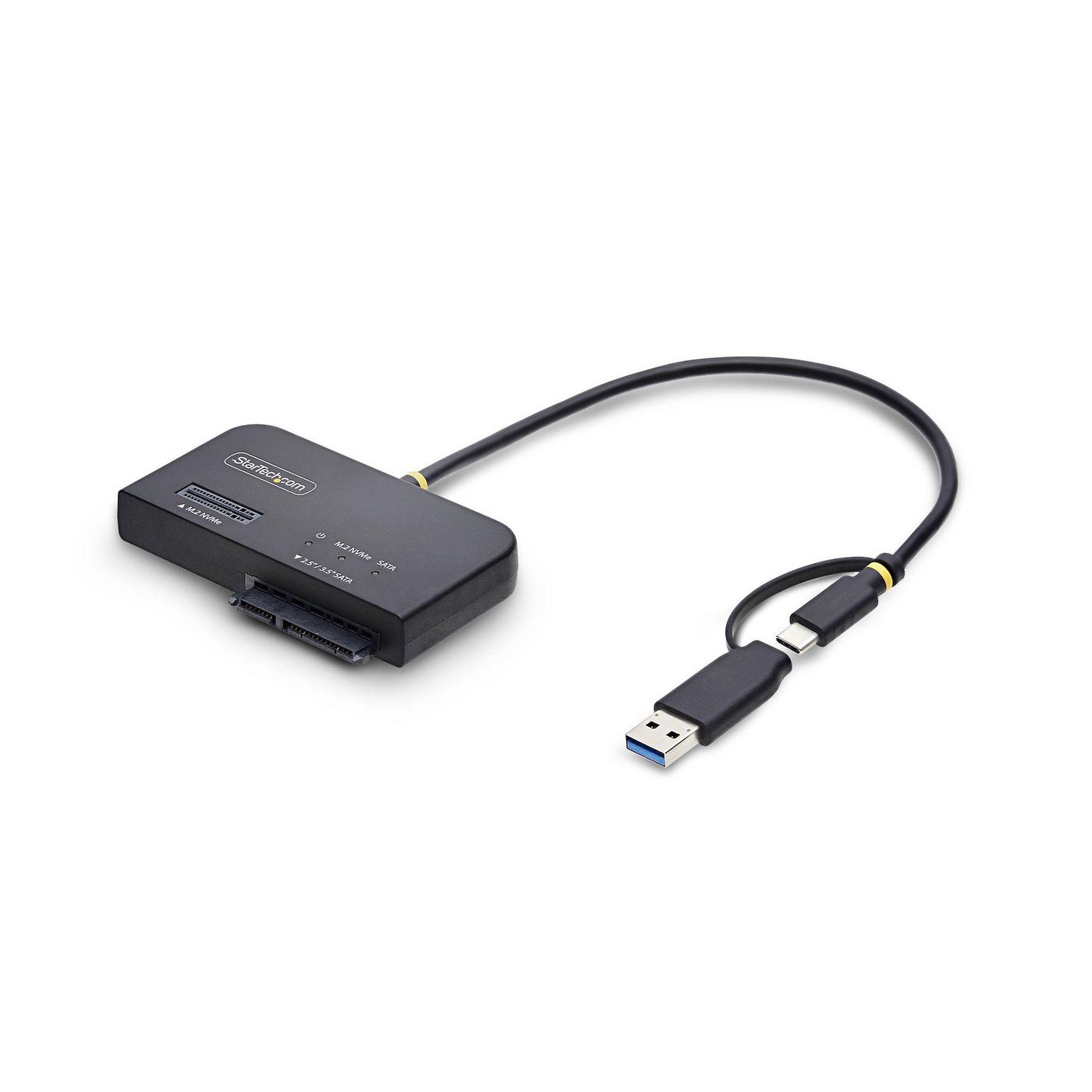 StarTech.com Usb-C/Usb-A To M.2 Nvme And 2.5In/3.5In Sata Adapter,