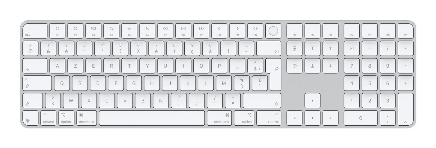 Magic Keyboard Touch Id Num Key Whit-FRA - MXK73F/A