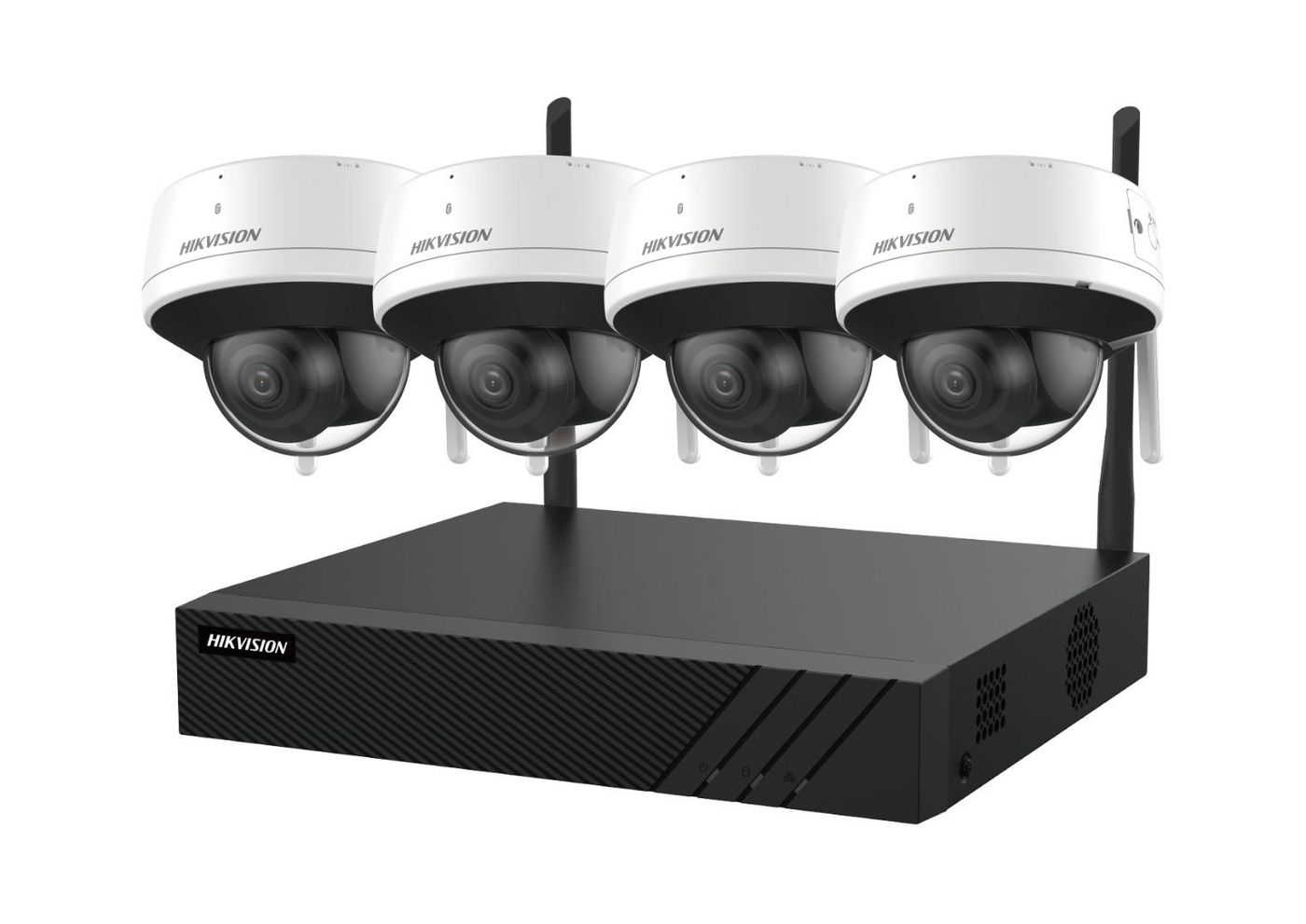 4MP H.265 Dome WiFi NVR Kit - DS-J142I(STD)/NK844WDH-1T