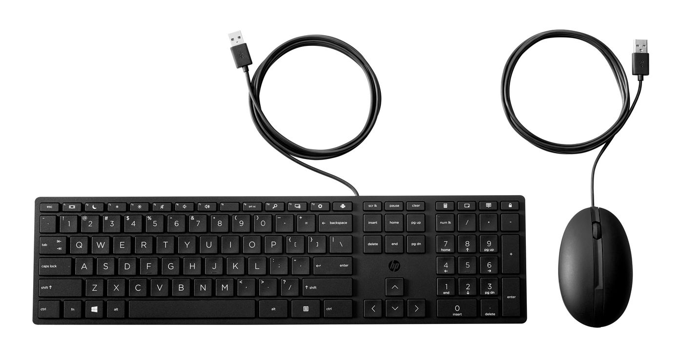 Wired Desktop 320MK Mouse and