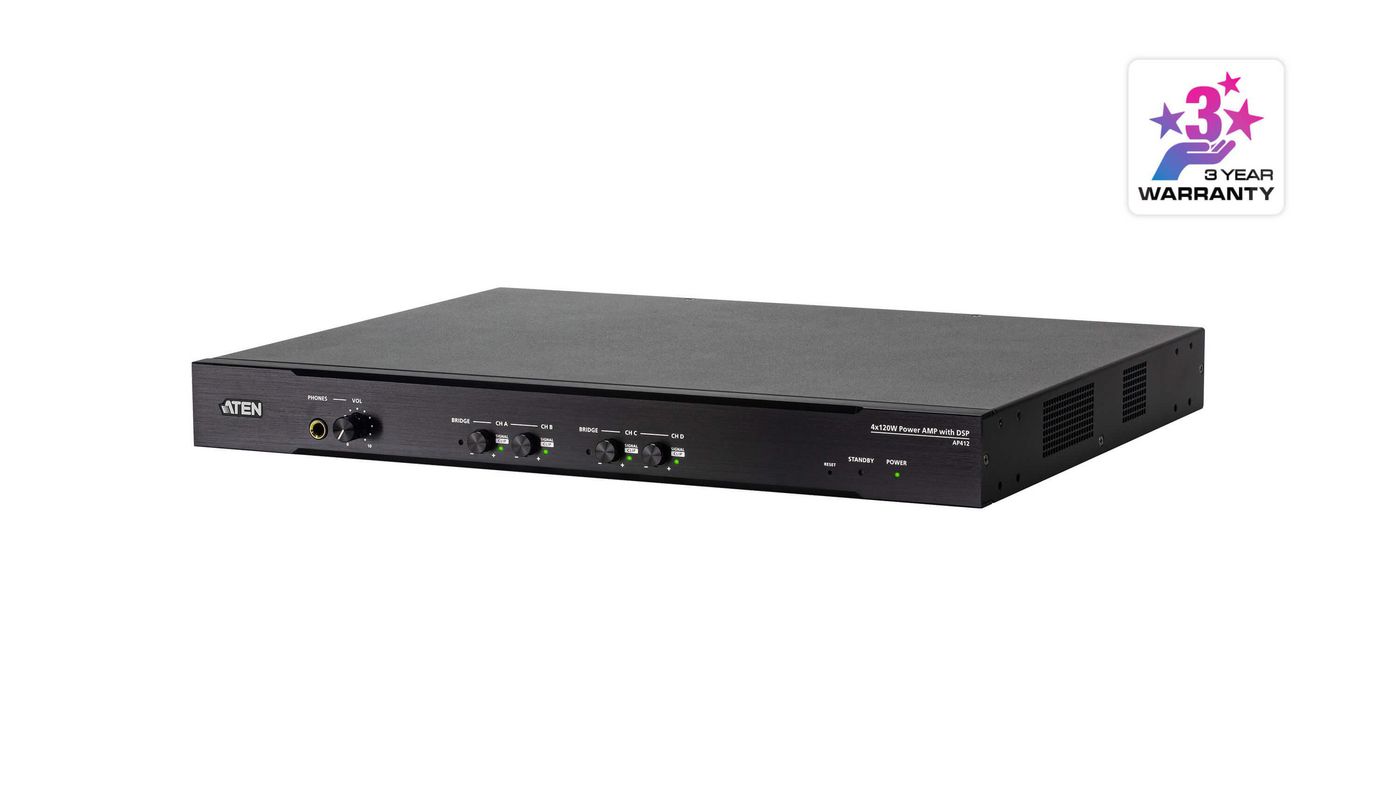 4x 120W Power Amplifier with