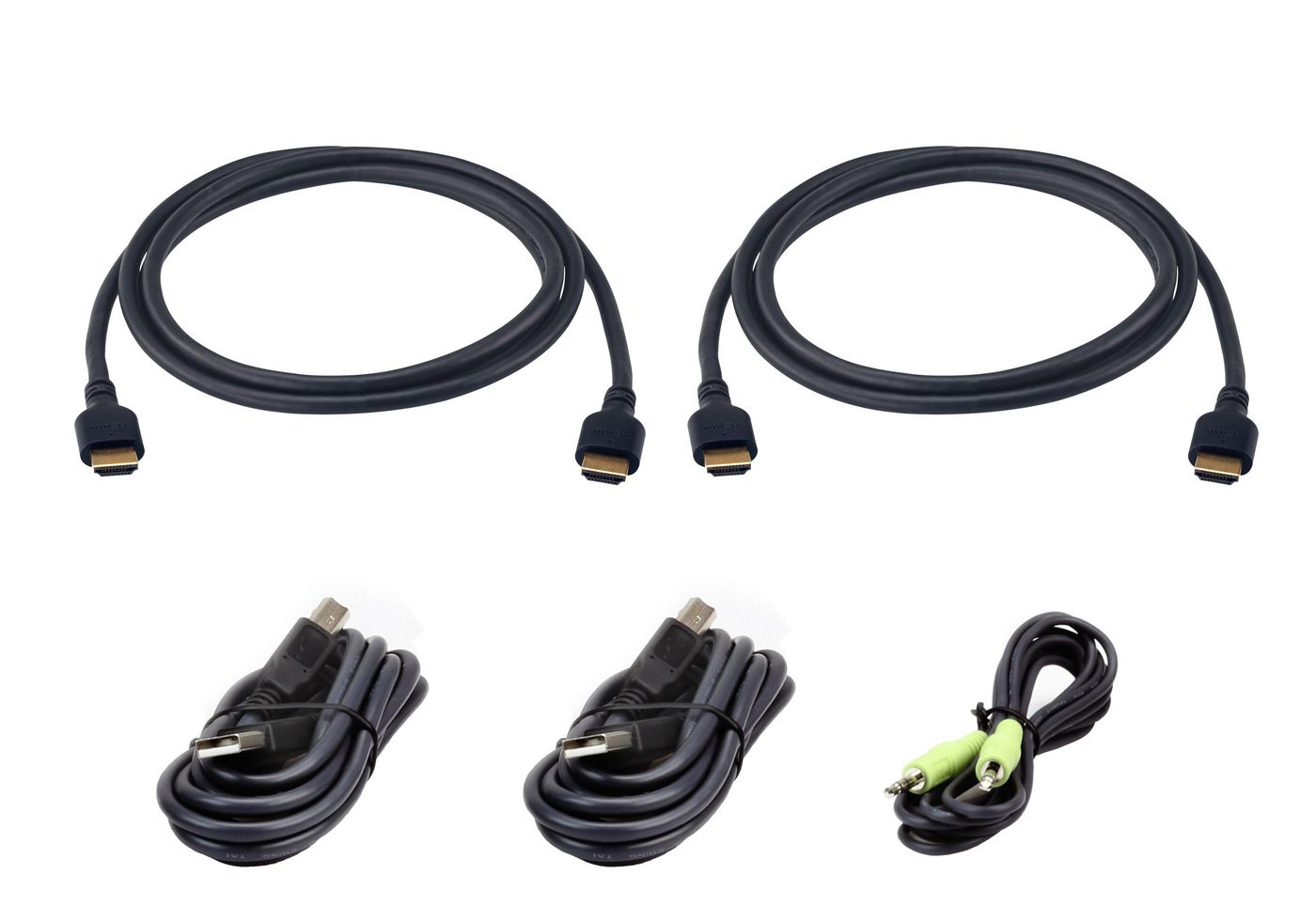 Secure KVM cable kit: 2x 1.8M