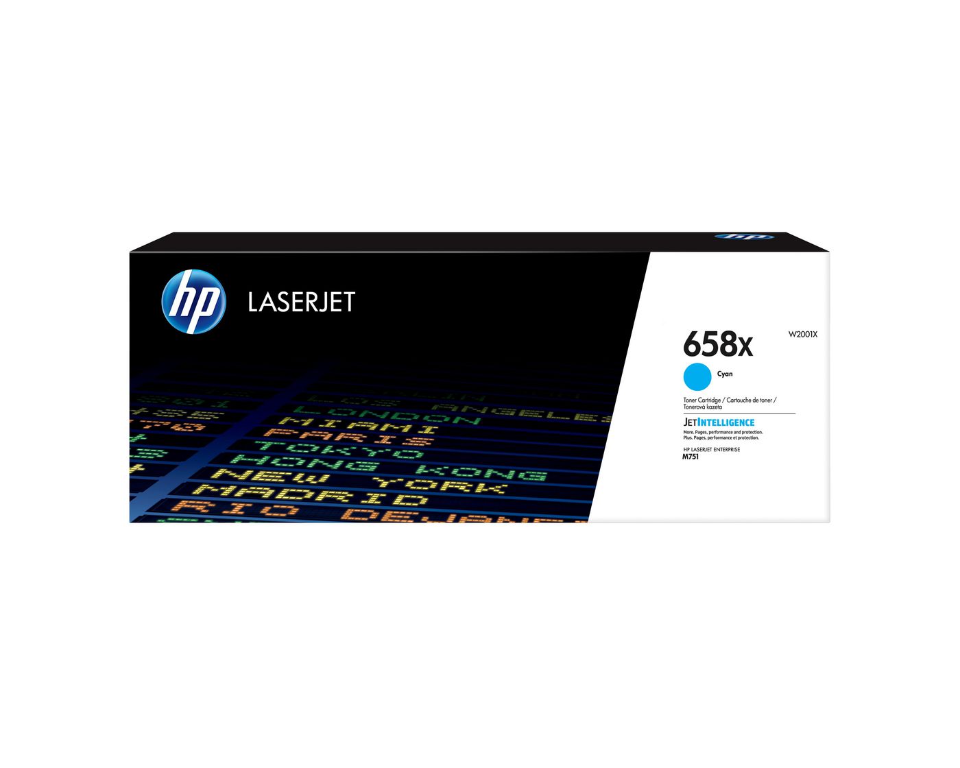 HP 658X Cyan Laserjet