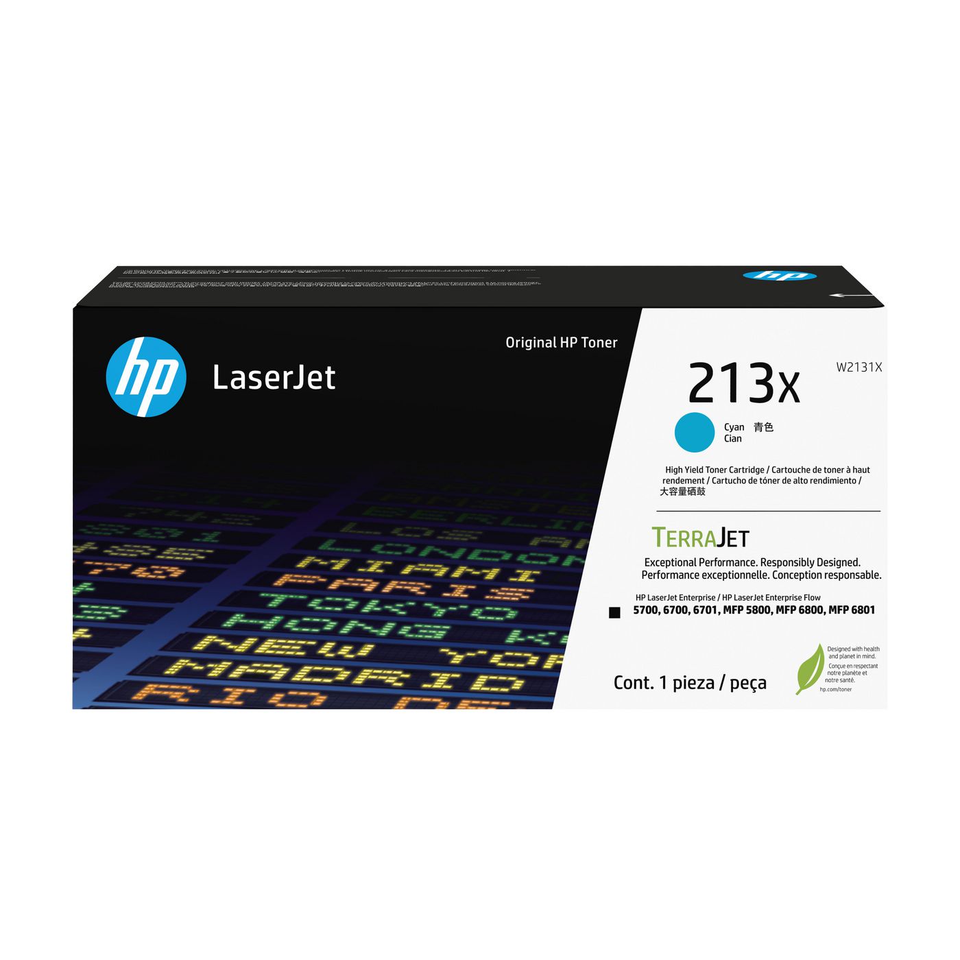 HP 213X High Yield Cyan Original