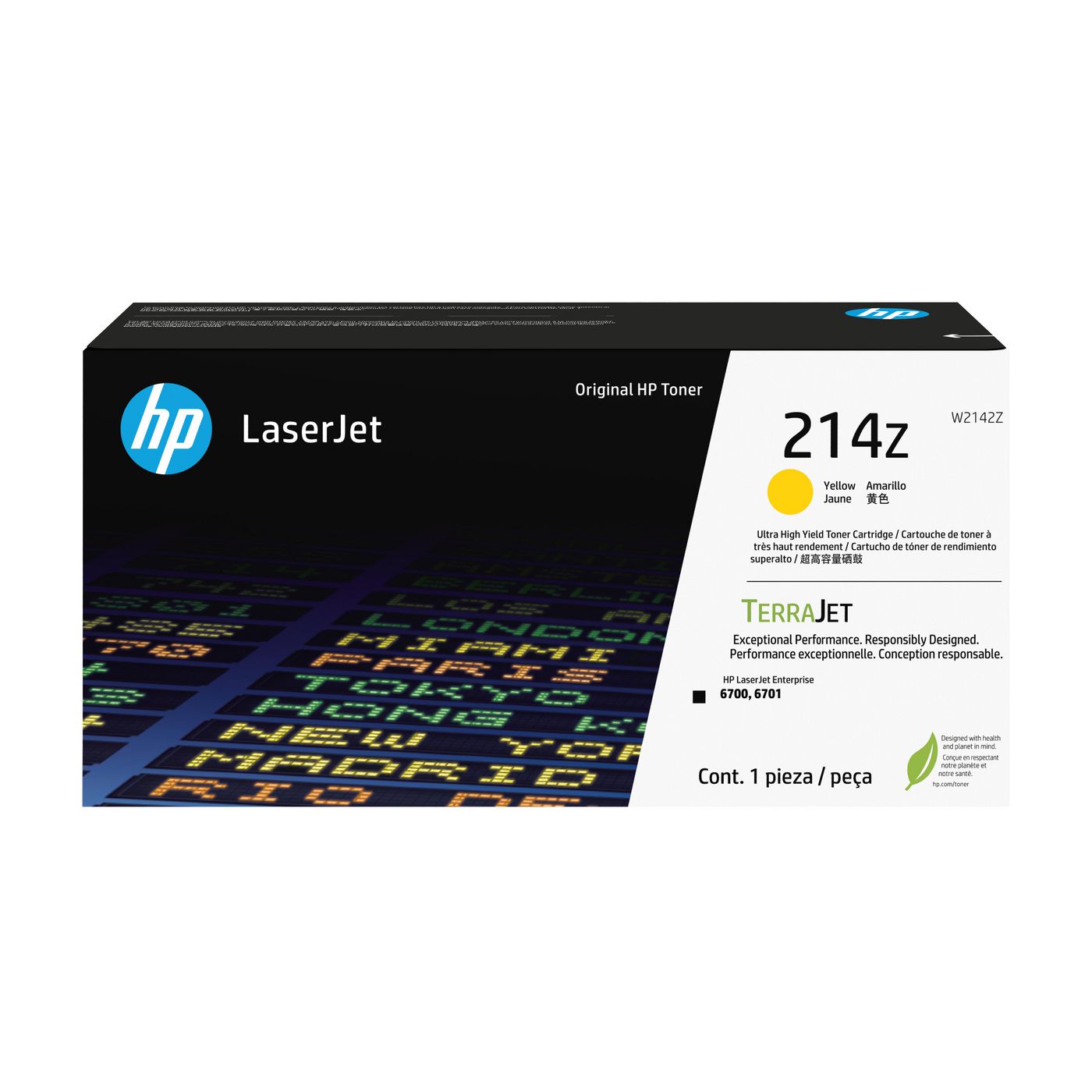 HP 214Z Ultra High Yield Yellow