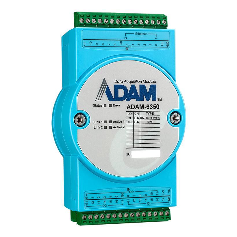 18DI/18DO IoT Modbus/OPC UA - ADAM-6350-A1