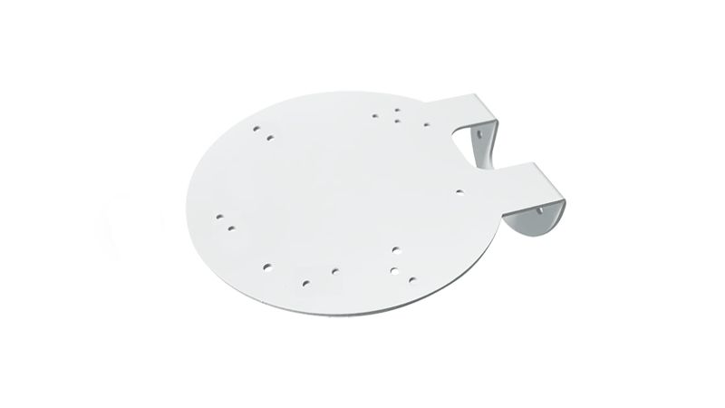 Wall mount for turret.