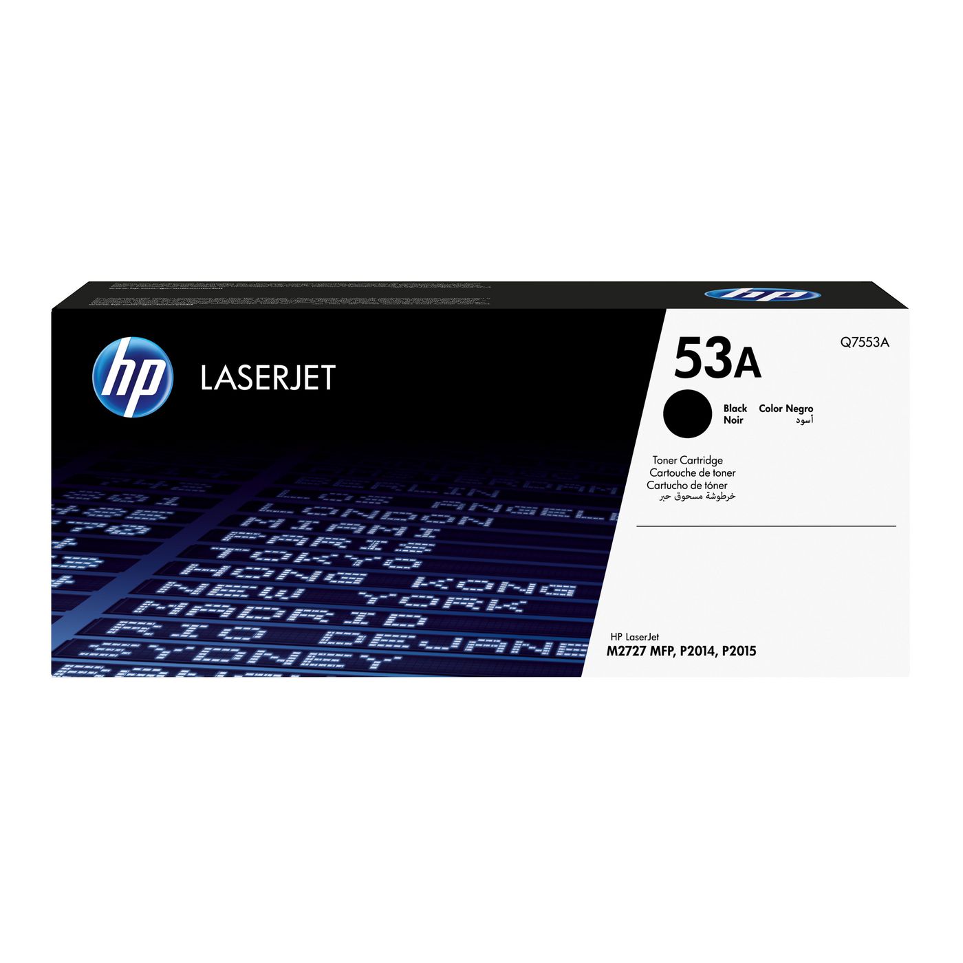 53A Black Original Laserjet - Q7553A.