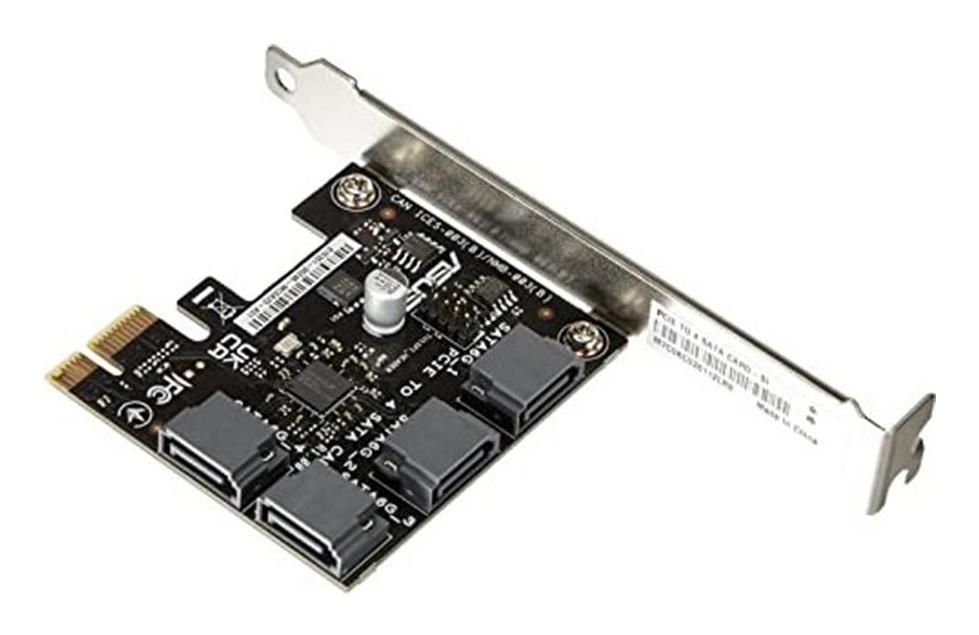 Pcie To 4 Sata Card-Si