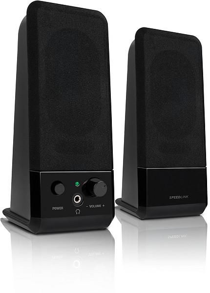 SPEEDLINK EVENT Nero Cablato 5 W (SPEEDLINK EVENT Stereo Speakers black)